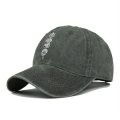 (image for) Printed_Baseball_Cap_CP910-7_olive_green