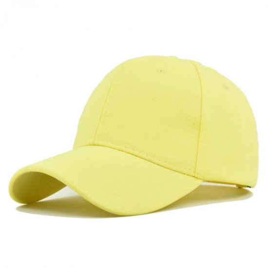 (image for) Blank_Baseball_Cap_CL739-10_yellow