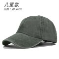 (image for) Blank_Baseball_Cap_kids-8_olive_green