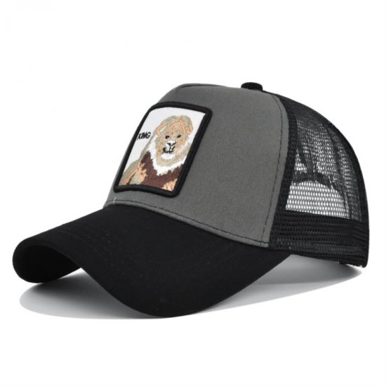 (image for) Mesh_Baseball_Cap_CM527-28Lion