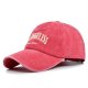 (image for) Washed_Baseball_Cap_CB337_red