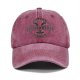 (image for) Printed_Baseball_Cap_CP875-9_wine_red