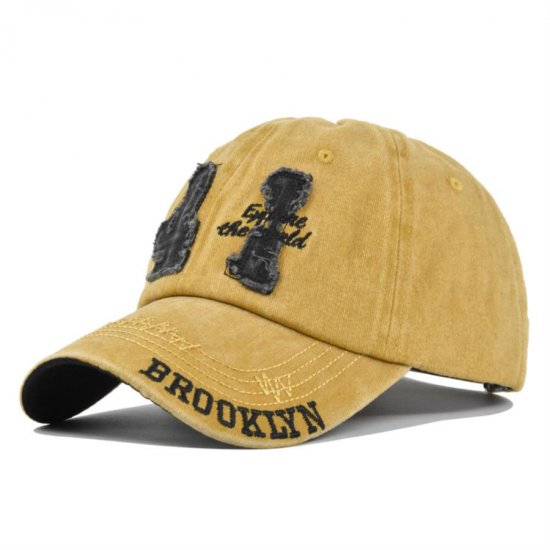 (image for) Washed_Baseball_Cap_CB425-5_yellow