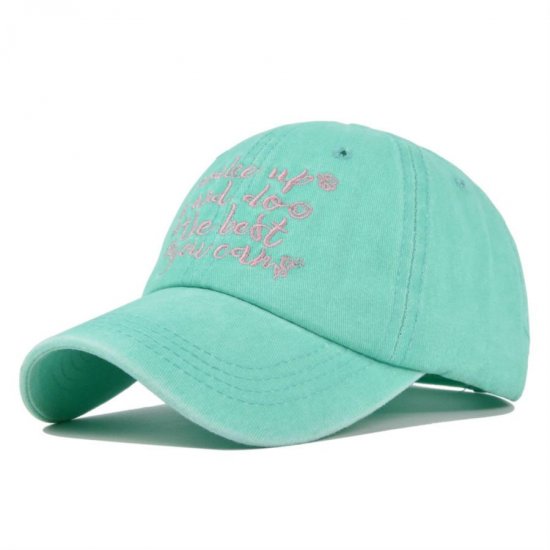 (image for) Washed_Baseball_Cap_CB383-6_turquoise