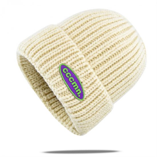 (image for) Beanie07_KN816-7_cream