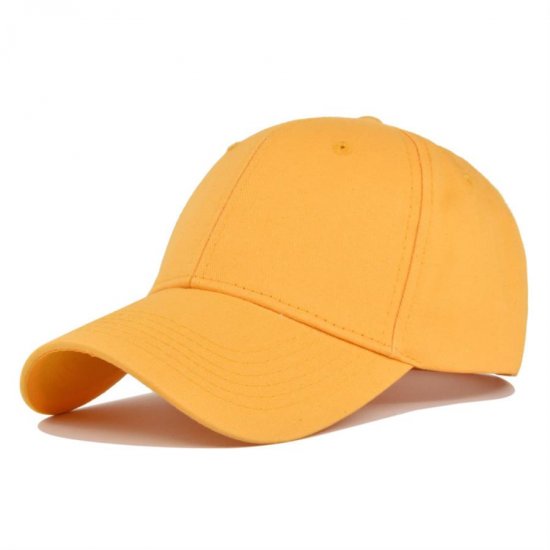 (image for) Blank_Baseball_Cap_CL744-11_yellow