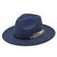 (image for) Fedora_Hat_BF102-2_navy_blue