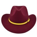 (image for) Cowboy_Hat_BF733-2_wine_red