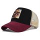 (image for) Washed_Baseball_Cap_CM615-3_wine_red&_black