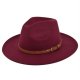 (image for) Fedora_Hat_BF139-2_wine_red