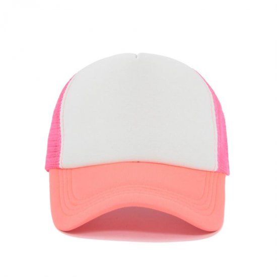 (image for) Mesh_Baseball_Cap_CL734-10_tangerine