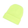 (image for) Beanie10_KN801-10_fluorescent_yellow