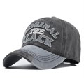 (image for) Washed_Baseball_Cap_CB207-8_gray&_black