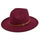 (image for) Fedora_Hat_BF145-2_wine_red