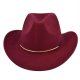 (image for) Cowboy_Hat_BF721-2_wine_red