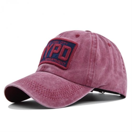 (image for) Washed_Baseball_Cap_CB330-2_wine_red