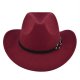 (image for) Cowboy_Hat_BF746-2_wine_red