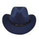 (image for) Cowboy_Hat_BF714-3_navy_blue