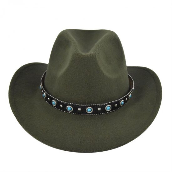 (image for) Cowboy_Hat10_BF715-10_olive_green