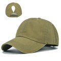 (image for) Ponytail_Cap_CC609-4_olive_green