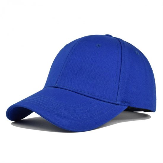 (image for) Blank_Baseball_Cap_CL744-3_sapphire_blue