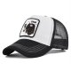 (image for) Mesh_Baseball_Cap_CM657-2_black&_white