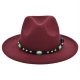(image for) Fedora_Hat_BF110-2_wine_red