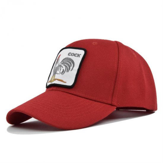 (image for) Embroidered_Cap_CE543-8_red