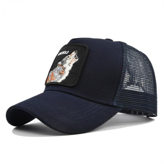 (image for) Mesh_Baseball_Cap_CM523-3_navy_blue