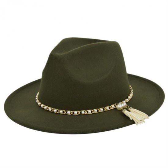 (image for) Fedora_Hat09_BF118-9_olive_green