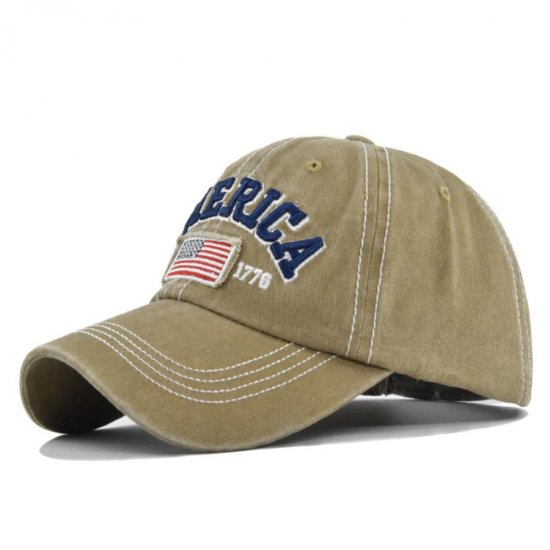 (image for) Washed_Baseball_Cap_CB327-4_khaki