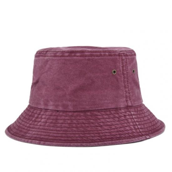 (image for) Bucket_Hat_FH309-2_wine_red