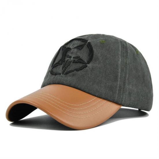 (image for) Washed_Baseball_Cap_CB411-6_olive_green