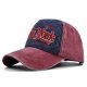 (image for) Washed_Baseball_Cap_CB299-2_wine_red_navy_blue_colour_matching