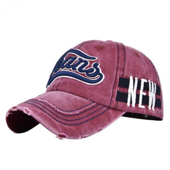 (image for) Washed_Baseball_Cap_CB315-2_wine_red