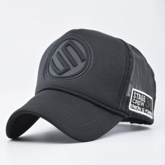 (image for) Mesh_Baseball_Cap_CM504_black