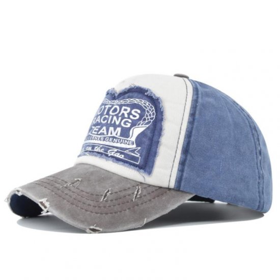 (image for) Printed_Baseball_Cap_CB222-1_coffee&_navy_blue