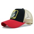 (image for) Washed_Baseball_Cap_CM581-2_red_black_colour_matching