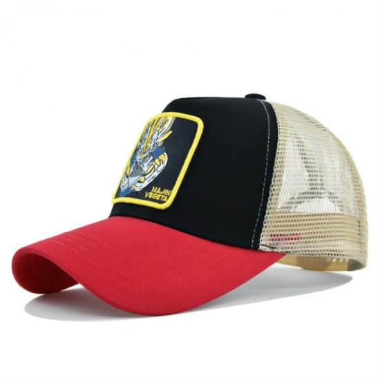 (image for) Washed_Baseball_Cap_CM581-2_red_black_colour_matching