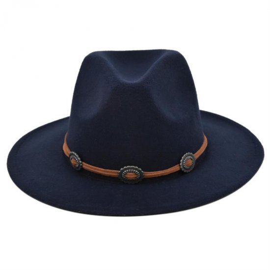 (image for) Fedora_Hat_BF122-3_navy_blue