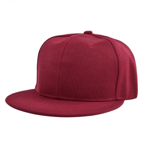 (image for) Blank_Baseball_Cap_HH516-2_wine_red