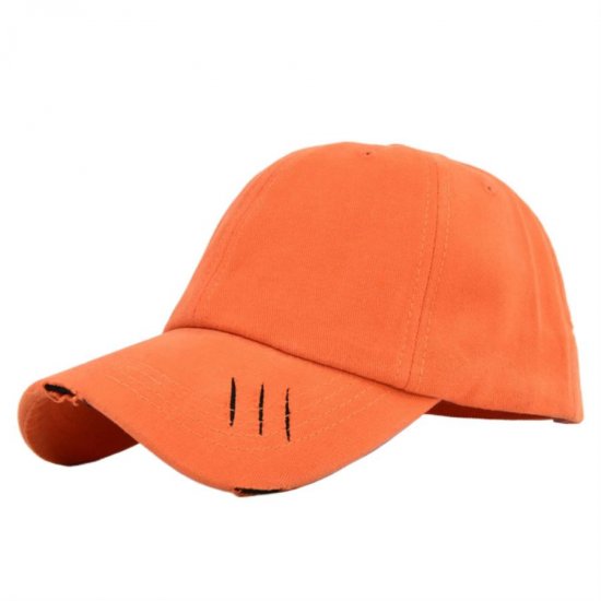 (image for) Blank_Baseball_Cap_CL715-2_orange