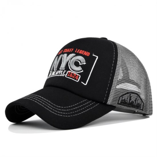 (image for) Washed_Baseball_Cap_CM590-1_black&_gray