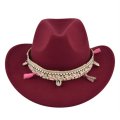 (image for) Cowboy_Hat_BF745-2_wine_red