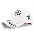 (image for) Printed_Baseball_Cap_CP856-3_white