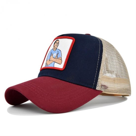 (image for) Washed_Baseball_Cap_CM593-6_wine_red