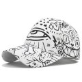 (image for) Printed_Baseball_Cap_CP816-2_white