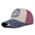 (image for) Printed_Baseball_Cap_CP895-3_navy_blue