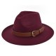 (image for) Fedora_Hat_BF135-2_wine_red