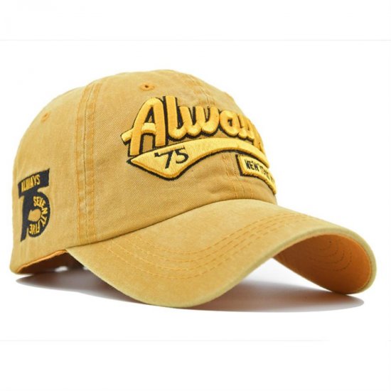 (image for) Washed_Baseball_Cap__yellow